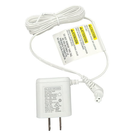 BLACK DECKER OEM 90627870 Replacement Vacuum Charger HNV115J in White