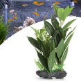 thumbnail image 4 of Simulación de acuario, hierba de agua, hoja Artificial, caja de reptiles, adorno de planta para decoración de paisaje de pecera QL2112, 4 of 5