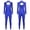 Royal Blue, variant on Womens Gymnastics Artistic Figure Skating Ballet Dance Unitards Rhinestone Long Sleeve Tassel Jumpsuit Black S