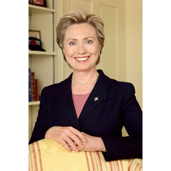 24x36 gallery poster, Hillary Clinton, official photo as U.S. senator