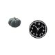 thumbnail image 5 of Reloj de pared con diseño de calabaza de Halloween, acrílico suave, decorativo, silencioso, sin , diseño moderno, adecuado para dormitorios, sal, 5 of 8