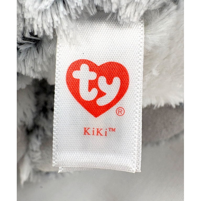 instinctoy grateful days ぬいキー　gray Ty Inc. Beanie Boo Plush Stuffed Animal Kiki, Grey Cat with Tabby