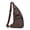 🍒 Brown_New#6519, variant on Leather Chest Bag Waterproof Crossbody Sling Bag, PU Leather Antis-Theft Shoulder Bag, Coffee Brown Black, Adjustable Strap Travel Commuting Sports
