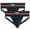 Black, variant on Golberg Premium Men's Athletic Supporters for Sports and Exercise in a Pack of 2 - Jock Strap Underwear with Extra Strength Elastic (Size - X Large)