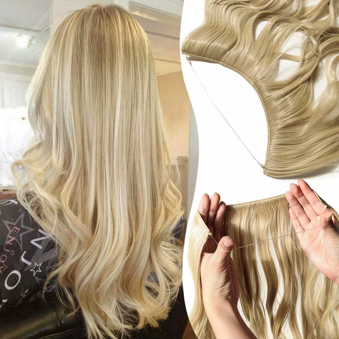 SEGO Invisible Wire in Hair Extensions Secret Fish Line Hairpieces