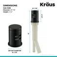 thumbnail image 3 of KRAUS Dishwasher Air Gap in Oil Rubbed Bronze, 3 of 6