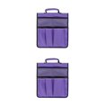 thumbnail image 1 of Guardoinrt Stool Pouch Bag For Organizing Gardening Gear Has Multiple Pockets To Store Purple 2Set, 1 of 6