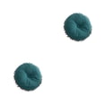 thumbnail image 4 of Injueey Sofá Silla Cojín Cama Tatami Ventana Borla Almohada Cojines de estilo nórdico Sala de estar Cojín de color sólido Azul Azul 2Conjunto, 4 of 6