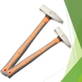 thumbnail image 4 of MasteelfCA Mini Duckbill Craftsman Hammer Woodworking Locksmith Hammer with Grip Handle (300G Silver Plastic Handle), 4 of 7