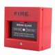 thumbnail image 3 of 3X AC 250V / 12V DC 12V Punto de Conexion Manual Rearmable Estacion de Disparo de Alarma de Incendio, 3 of 5