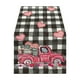 thumbnail image 2 of Camino de mesa para San Valentín, mantel supersuave para catering, bodas, cocinas, fiestas, vacaciones, picnics, decoración del hogar, 13 x 72 pulgadas de largo, romántico, con textura artística de co, 2 of 6