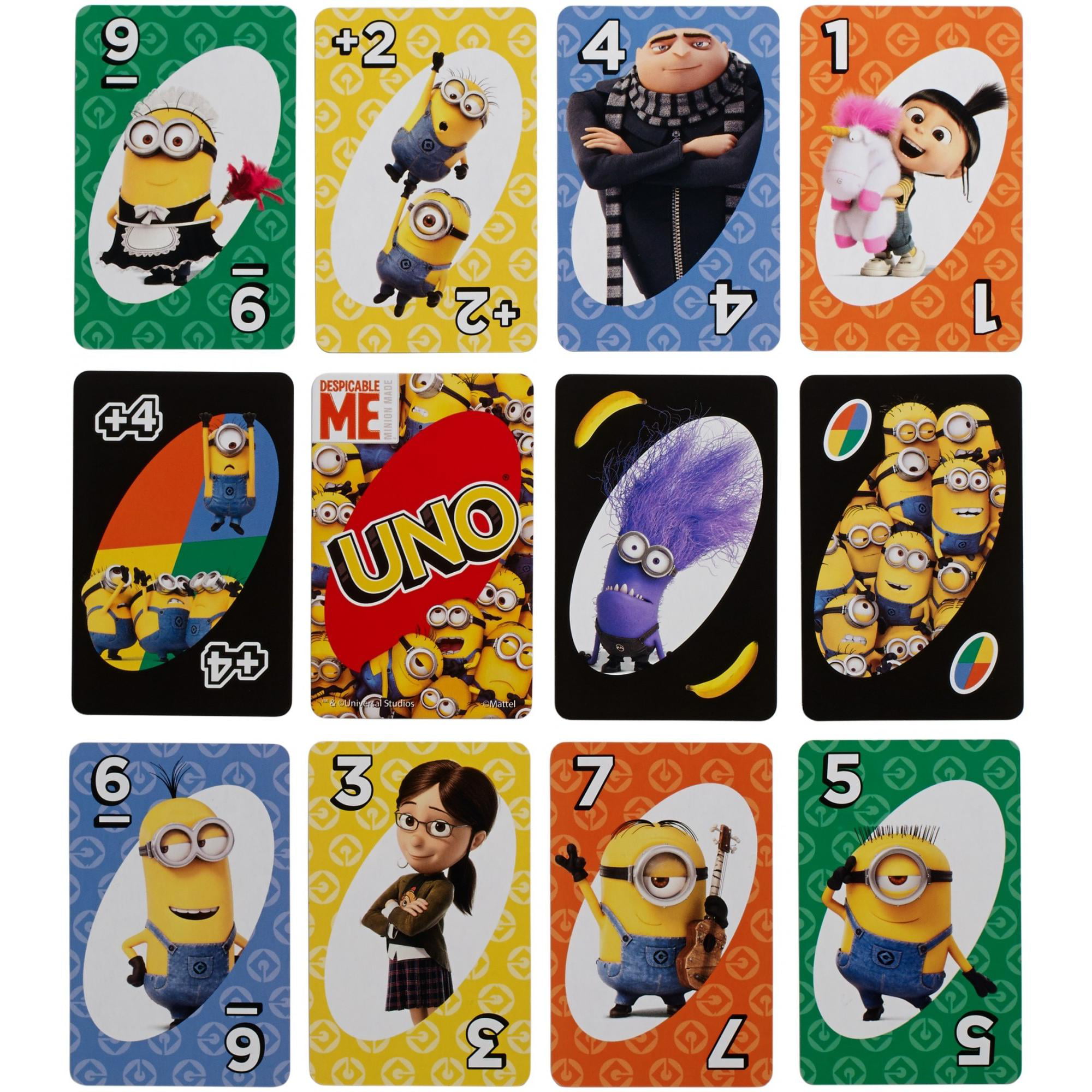 Minions UNO Card Game Travel Kids Christmas Toy Gift Stocking Filler Pressie 
