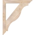 thumbnail image 3 of Ekena Millwork 3 1/2"W x 34"D x 40"H Funston Traditional Smooth Bracket, Douglas Fir, 3 of 4