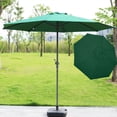 thumbnail image 2 of JIAN YA NA Replacement Outdoor Canopy Cover Patio Umbrella Parasol Top Cover (Green  & 2.7m 6 arm), 2 of 9