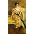 thumbnail image 3 of Boldini, Giovanni 11x18 Black Modern Framed Museum Art Print Titled - Portrait of Madame Josephina Alvear De Errazuriz, 3 of 5