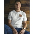 thumbnail image 2 of Upperside Abstract Tiger Head T-Shirt Men -Image by Shutterstock, Male 3X-Large, 2 of 4
