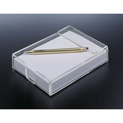 Acrylic Note Pad Holder 4x6 (WITH PAPER)