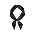 thumbnail image 3 of INSPIRAR CHIC Bufandas Elegantes de Doble Cara para Mujeres, Puntiagudas y Ajustadas, Color Negro, 3 of 6