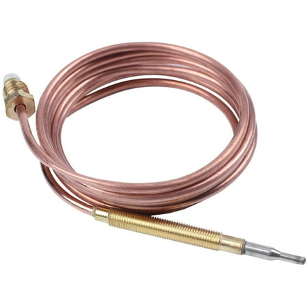 

1500Mm Gas Stove Universal Thermocouple Kit M6X0.75 with Overflow Nut (Five) Replacement Thermocouple