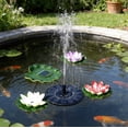 thumbnail image 4 of BotaniNest Solar Powered Outdoor For Garden With Bird Bath And Waterer | Solar Water Feature For Patio Yard, 4 of 7