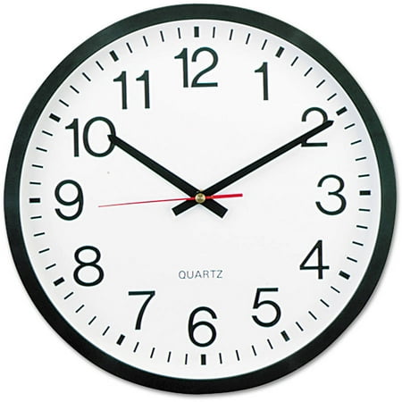 Universal Round Wall Clock, 12-5/8