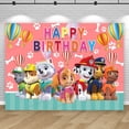 thumbnail image 5 of Fondo de fotografía con tema de Skye Everest de Paws Patrol para fiesta de cumpleaños de niñas y niños, pancarta de perro rosa para estudio fotográfico, 5 of 5