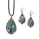 thumbnail image 5 of Aretes de concha de abulón de mar envueltos a mano de árbol de la vida para mujer, alambre de cobre envejecido francés TUNC  Sencillez, 5 of 5