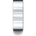 thumbnail image 3 of Mens Platinum, 8.0mm Flat Comfort-Fit Wedding Band (sz 14), 3 of 3