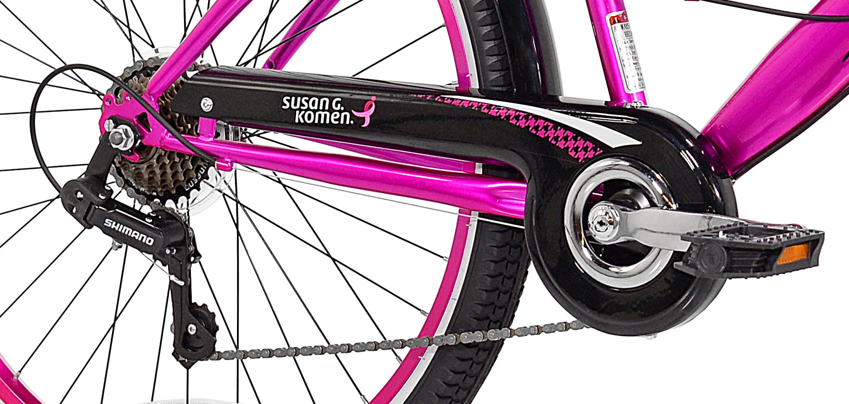 susan g komen 26 inch women's cruiser bike