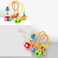thumbnail image 3 of Juguete De Rodillo De Laberintos De Cuentas De Madera Para Niños Juguete De Círculo Clásico Juguete De Regalo Educativo De Cuentas Coloridas Para Niños Minnieouse FN005833-00, 3 of 6