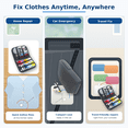 thumbnail image 5 of Portable Sewing Kit for Adults, 86 PCS Travel Sewing Repair Kit with Thread, Needles, Scissors, Buttons & Measuring Tape, Compact Emergency Sewing Supplies for Home, Car, Dorm & Beginners, 5 of 8