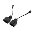 thumbnail image 1 of 2Pcs Cableado Adaptador Pigatil Negro Conector de Bocina para el Coche Vehículo, 1 of 1