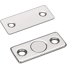 thumbnail image 1 of Cerradura de puerta magnética Cerradura de imán fino de acero inoxidable Hardware de imán de gabinete 2 piezas, 11 Feliz Sencillez, 1 of 4