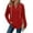 Bright Red, variant on Zeagoo Hoodies for Women Fall Clothes 2025 Trendy Lightweight Long Sleeve Hooded Tops