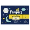 Pampers Swaddlers Overnight Diapers Size 3, 66 Count (Select for More