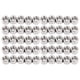 thumbnail image 1 of Tuerca de conector redonda, 50 piezas Tuerca de acoplamiento redonda Tuerca de acoplamiento redonda Kit de tuerca de acoplamiento Estética elegante, 1 of 8