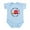 Sky Blue, variant on CafePress - My Oma Loves Me Infant Bodysuit - Baby Light Bodysuit, Size Newborn - 24 Months