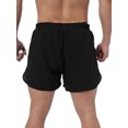 thumbnail image 2 of Swim Shorts Swim Trunks Mens Bathing Suits Elastic Waist Drawstring Shorts Pants Swimwear Beachwear Underwear Board Shorts, 2 of 8