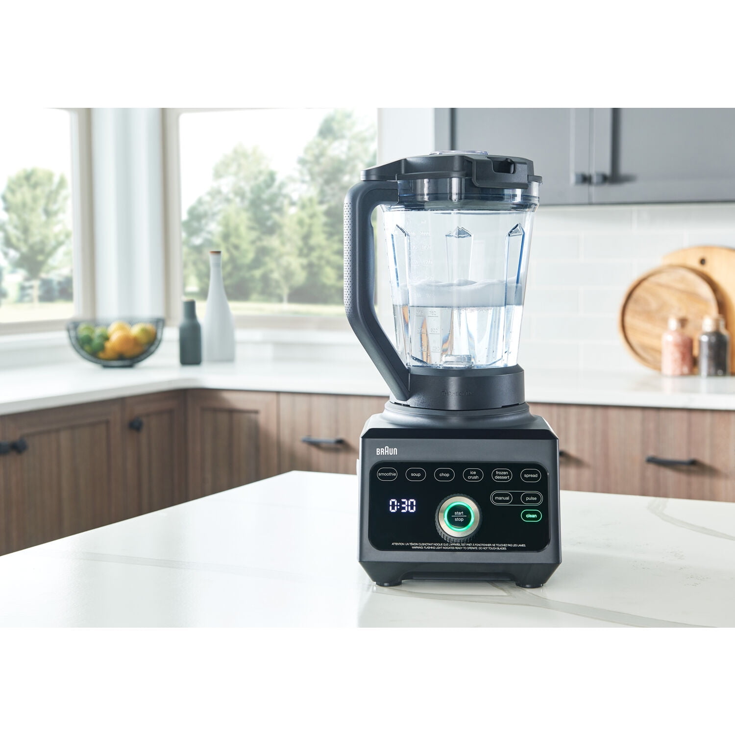 Braun TriForce Pro 1600 Watt Power Blender with Smoothie 2Go Bottle, New
