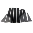 thumbnail image 2 of NS 8pcs Car Black Window Door Pillar Post Trim Cover For 8pcs Car Black Window Door Pillar Post Trim Cover for Nissan Rogue 2014 2015 2016 2017 2018 2019 2020, 2 of 5