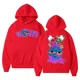 thumbnail image 1 of Sudadera Con Capucha Con Estampado De Rapper Jucie World Par, 1 of 8