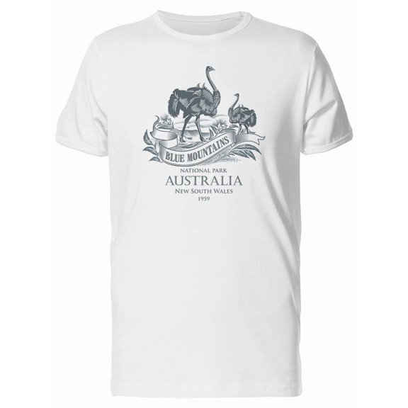 Blue Mountains Ostrich Tee Men's -Image by Shutterstock