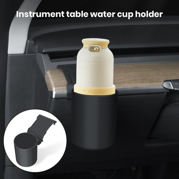 Car Drink Holder Larger Capacity Heightened Design Easy Installation Dashboard Cup Holder for Tesla Model Y 2021-2023