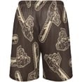 thumbnail image 2 of GZHJMY Sleep Short for Men, Pajama Pants with Side Pockets Elastic Waistband Drawstring, Christmas New Year Birthday Gifts, Large - Vintage Chainsaws, 2 of 7