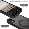thumbnail image 6 of iPhone XR Phone Case, BENTOBEN Phone Case iPhone XR Magnetic Case Compatible with Mag-safe Translucent Matte Slim Shockproof Anti-Fingerprint Anti-Scratch Cover for iPhone XR 6.1", 6 of 10