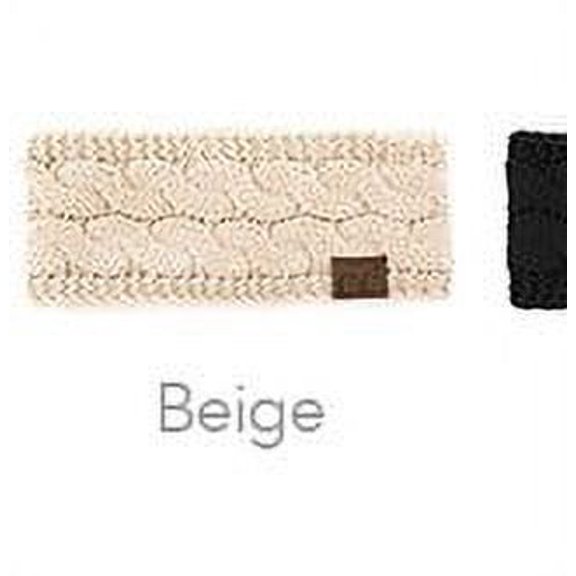 C. C. Cable Knit Headband Variety of Colors