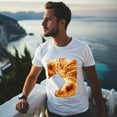thumbnail image 5 of Plus Loose Men's T-Shirt TopPainting (62) Graphic Tees Crew Neck Short Sleeves Casual Summer Sports Best Oversize Tee XS-5XL, 5 of 5
