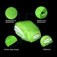 thumbnail image 3 of Unique Bargains Waterproof Helmet Cover Bike Helmet Rain Cover Ride Gear with Reflective Strip Green 2 Pack, 3 of 5