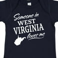 thumbnail image 4 of Inktastic Someone in West Virginia Loves Me Boys or Girls Baby Bodysuit, 4 of 5