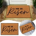 thumbnail image 2 of TIELUTT He Is Easter Risen Mats Holiday Mats Welcome Door Mats Polyester Door Mats Potato Blanket Extra Large Blanket Classroom Small Rug Carpet for Bedroom Big Size Modern Throw Blanket, 2 of 7